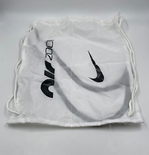 Nike Air Zoom Blanco Negro Nylon Atletismo Cordón Zapato Bolso segunda mano  Embacar hacia Argentina