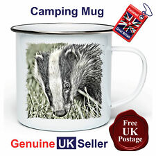 Badger camping mug for sale  WISBECH
