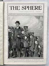 11 Bound Issues of Sphere Magazine War Numbers Vol 7. 1915/16., usado comprar usado  Enviando para Brazil