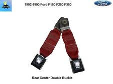 92 93 1992 1993 Ford F250 cinto de segurança central traseiro fivelas fivela dupla, usado comprar usado  Enviando para Brazil