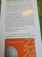 Albrecht golf card gebraucht kaufen  Hannover
