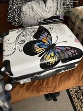Small suitcase butterfly for sale  ATHERSTONE
