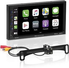 BOSS BE7ACP-C Apple CarPlay Android Auto Double-Din 7" Bluetooth Receiver Camera for sale  Shipping to South Africa