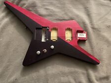 Jackson / Charvel Star Style Electric Guitar Body Pink / Purple Floyd Rose, used for sale  Shipping to South Africa