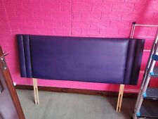 4ft double leather for sale  LONGFIELD