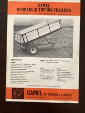 Camel hydraulic tipping for sale  BRISTOL