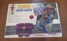 Ultimate Sweater Machine DIY Knitting Hobby  Complete Read Description  for sale  Shipping to South Africa