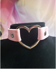 Pink heart choker for sale  Mission