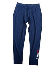 Used, RLX Ralph Lauren Team USA Ryder Cup Compression Pants XL Navy Blue Golf NWOT for sale  Shipping to South Africa