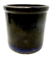 Vaso decorativo pequeno antigo de grés vitrificado para plantador de flores comprar usado  Enviando para Brazil