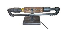Industrial Pipe Desk Lamp Steampunk Edison Black Retro Design Iron Metal, used for sale  Shipping to South Africa
