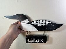 Loon welcome sign for sale  Johnson Creek