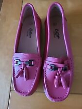 Ladies pink loafers for sale  ERITH