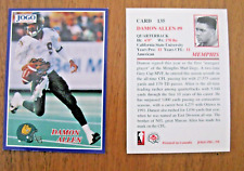 Usado, Cartão Jogo Damon Allen (Memphis Mad Dogs) 1995 # 135 comprar usado  Enviando para Brazil