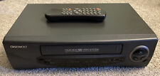 Reproductor de casete de video VHS modelo Daewoo DVK-47N 4 cabezales VCR grabadora con control remoto, usado segunda mano  Embacar hacia Argentina