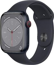Apple Watch Series 8 (GPS + LTE) Negro medianoche 45 mm * Cuenta bloqueada segunda mano  Embacar hacia Argentina