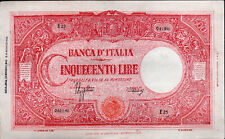 Banconota lire 500 usato  Italia