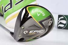Left Hand Callaway Epic Flash Sub Zero Driver / 9 Degree / Stiff Flex Evenflow for sale  Shipping to South Africa
