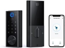 eufy S230 Smart Lock Wi-Fi Touch impressão digital fechadura de porta de entrada sem chave comprar usado  Enviando para Brazil