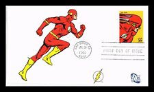 CUBIERTA DE EE. UU. THE FLASH DC COMICS SUPER HÉROES FDC FLEETWOOD CACHÉT segunda mano  Embacar hacia Argentina