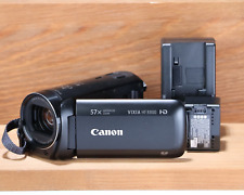 Videocámara Canon VIXIA HF R800 57x Zoom HD *PROBADA* Pero neblina en LCD y lente segunda mano  Embacar hacia Argentina