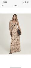 Reiss peach floral for sale  WEMBLEY