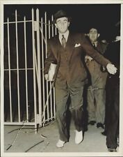 Foto de prensa 1938 Johnny Vander Meer, Cincinnati Reds saliendo de Brooklyn Park cg segunda mano  Embacar hacia Argentina