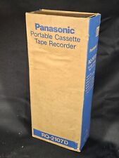 Grabadora de cinta de casete portátil Panasonic RQ-2107D NOS segunda mano  Embacar hacia Argentina