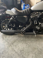 MOFUN 3" Muffler Slip-On Exhaust Pipes For 2004-UP Harley Sportster XL 883 1200 for sale  Shipping to South Africa