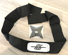 Naruto Cosplay Headband, Shuriken Ninja Star e Ring Toys comprar usado  Enviando para Brazil