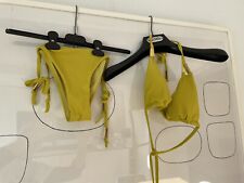 Bikini gelb goldfarbene gebraucht kaufen  Speyer