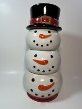 Stackable snowman bowls for sale  Johnson Creek