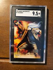 1996 Marvel Masterpieces #77 Blackout SGC 9.5, used for sale  Murfreesboro