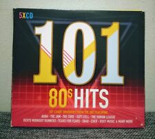 Usado, Vários Artistas - 101 Hits dos Anos 80 5CD (101 Esmagadores de Gráficos dos Anos 80) Excelente+ Estado comprar usado  Enviando para Brazil