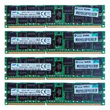 Servidor HP genuíno DDR3 memória inteligente 64GB (4x16GB) PC3L-12800R 1600MHz 713756-081 comprar usado  Enviando para Brazil