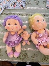 Vintage Kenner Hugga Bunch Plush Dolls Lot 1985 Precious Hugs and Impkins Baby, used for sale  Shipping to Canada