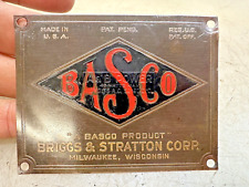 BASCO A&B POWER 40 WATT GENERATOR? BRIGGS & STRATTON GAS ENGINE CO for sale  Shipping to South Africa