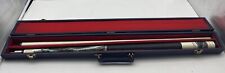 Cue Craft England Two Piece Pool Cue Alligator With Hard Case Good Condition for sale  Shipping to South Africa