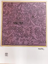 Keith haring lithographie d'occasion  Toulouse-