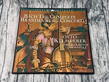 Used, Bach The Complete Brandenburg Concerti: Otto Klemperer Philharmonia Orchestra LP for sale  Shipping to South Africa