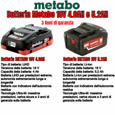 Batteria metabo 18v usato  Pomigliano D Arco
