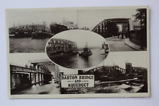 Vintage RP Postcard - Barton Bridge & Aqueduct , Greater Manchester ., used for sale  HOLYHEAD
