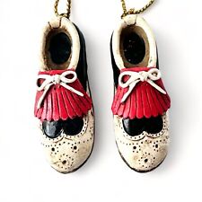 Miniaturas de sapatos de golfe: Natal/chaveiro/casa de bonecas/espelho de carro/caixa de exibição comprar usado  Enviando para Brazil