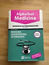 Alpha test. medicina usato  Italia