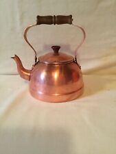Copper Tea Kettle 1,5 liter (aprox 50 oz) capacity.  Made in Portugal. for sale  Bismarck