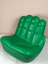 Silla de mano vintage verde Hulk molde de plástico para niños década de 1960 segunda mano  Embacar hacia Argentina