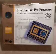 NOVO Vintage Processador Intel Pentium Pro 180MHz 256K Cache com Dissipador de Calor Ventilador, usado comprar usado  Enviando para Brazil