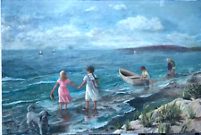 Original painting children for sale  Santa Monica