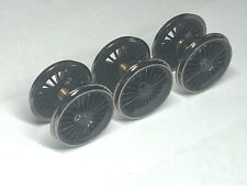 3 x Loco Driving Wheels Sets & Axles (1 w/Gears) 20 Spokes - OO Gauge Excellent for sale  Shipping to South Africa