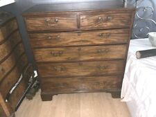 Mahogany chest of draws Georgian for sale  Shipping to South Africa